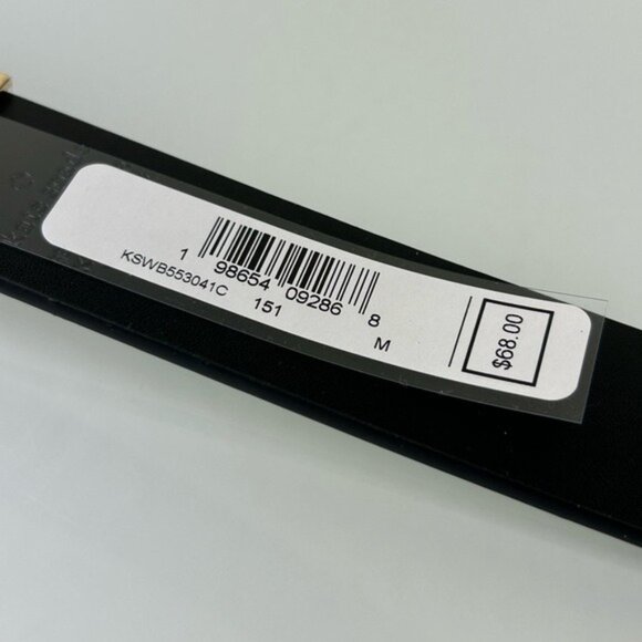Kate Spade White Genuine Leather Belt Sz Medium Interchangeable to Black main image 16